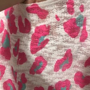 Luna Chic Dresses - Pink, Mint, & White Leopard Tunic/Dress Luna Chic Dresses - Pink, Mint, & White Leopard Tunic/Dress